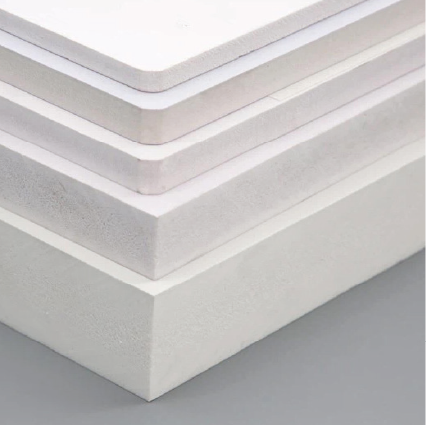 Pvc Simpit Geschuimd PVC - Wit - 2mm